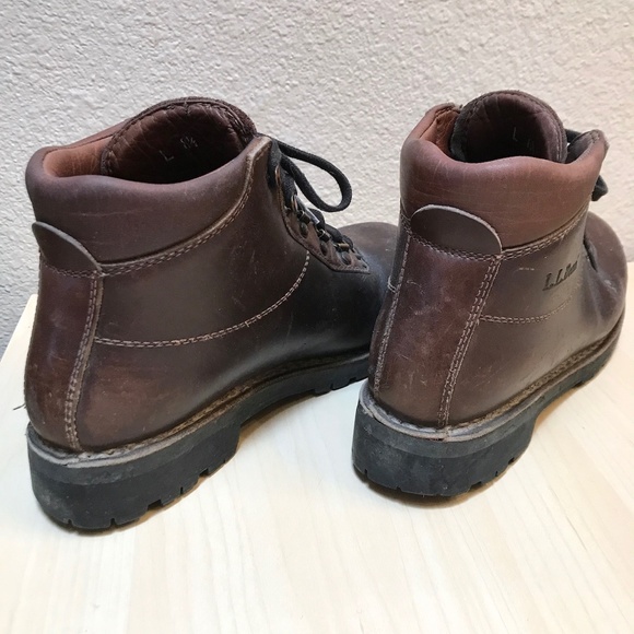 LLBean Work Boots. Steel Toe, Bellows Tongue, Leather, Vibram Sole.Women Size8.5 - Picture 5 of 8